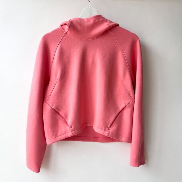 Lululemon airwrap Modal pullover hoodie, Coral, Size 4 J175 - Picture 4 of 11